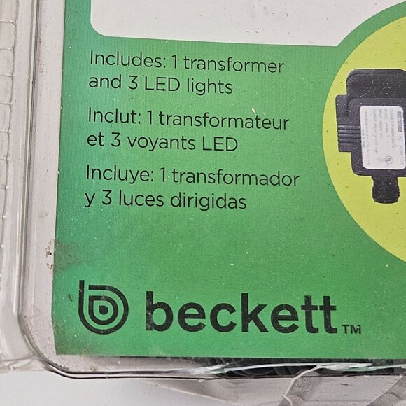 Beckett Submersible Mini LED Light Set Fountain Pond Garden 3 Lights 2011 - Picture 5 of 12